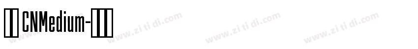 荣耀 CNMedium字体转换